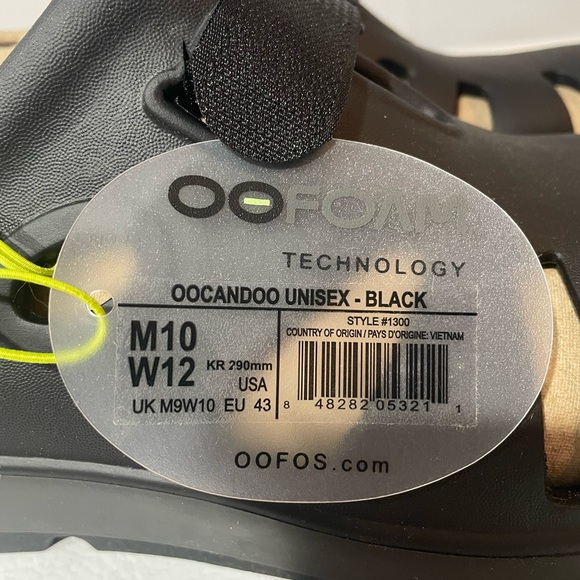Oofos Sandals Oocandoo Unisex WM-12 MN-10 - Picture 4 of 5